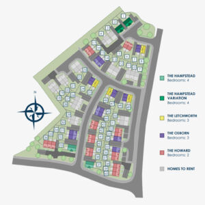 Maes y Gwenyn site plan 1115x720